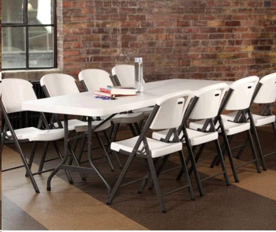 Where to find 8ft White Banquet Table in Grand Forks
